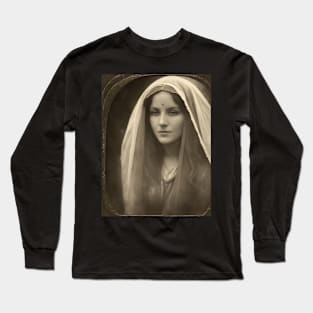 Vintage Lady 5 Long Sleeve T-Shirt